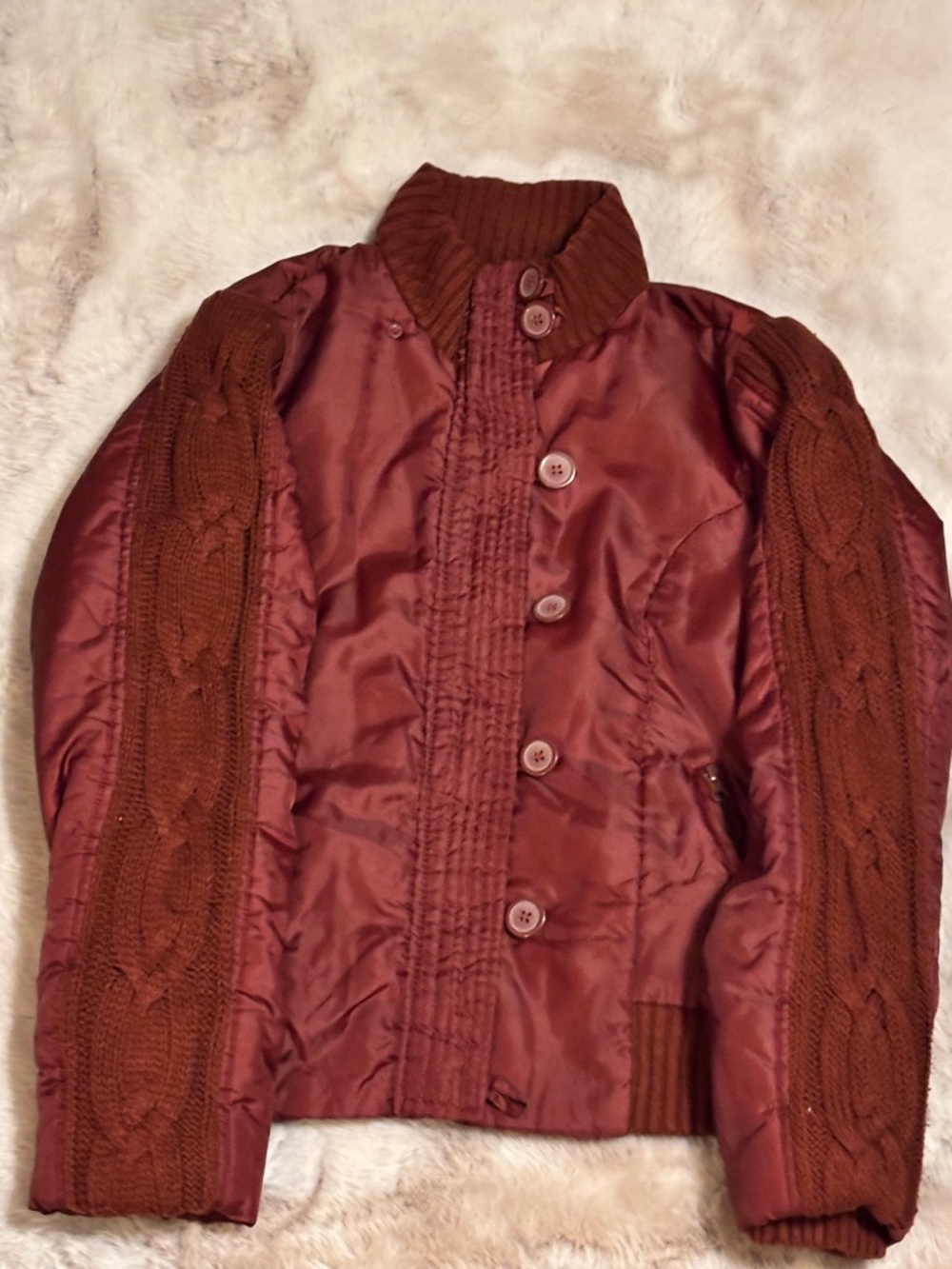 Selene Sport Women’s Jacket Button Up Large